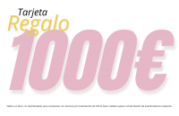 Tarjeta regalo 1.000€
