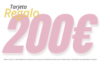 Tarjeta regalo 200€