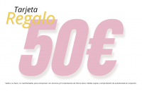 Tarjeta regalo 50€