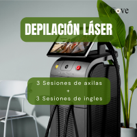 Depilación axilas + ingles