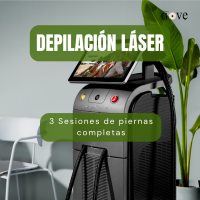 Depilación piernas completas